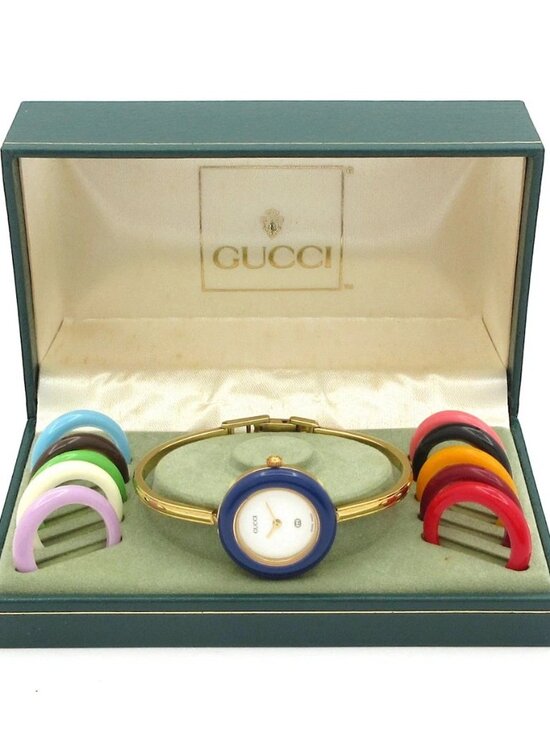 GUCCI Bezel Watch 2026/11/12 5***** Gold Women\'s Wrist Watch main image 13
